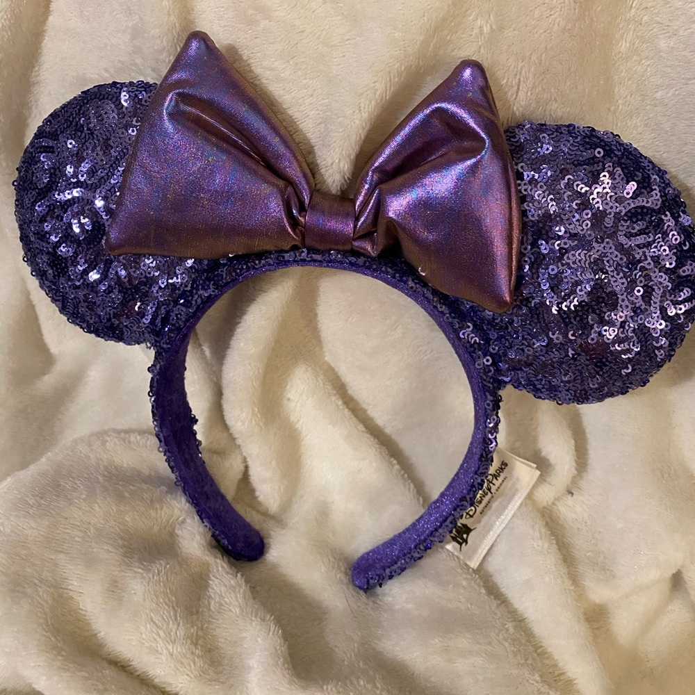 Purple potion Minnie Mouse ears Brand New